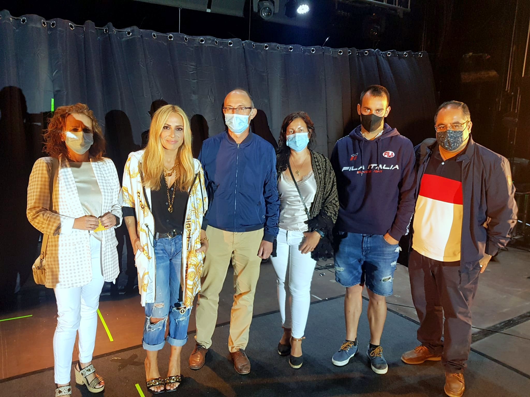 Marta Sánchez actuó el pasado viernes en Torquemada