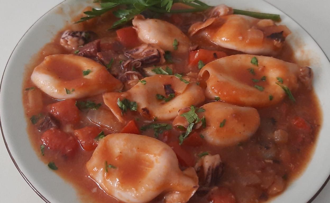 Chipirones a la marinera