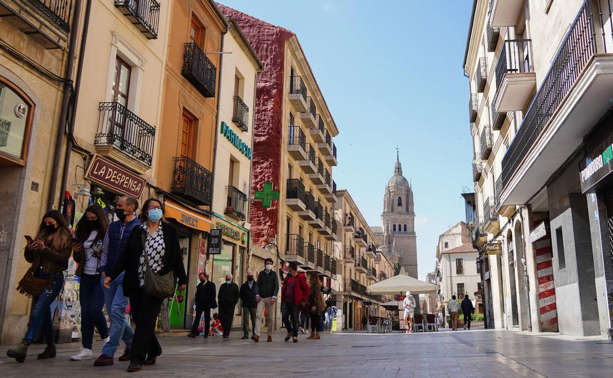 Vacunación en Ciudad Rodrigo (Salamanca). 