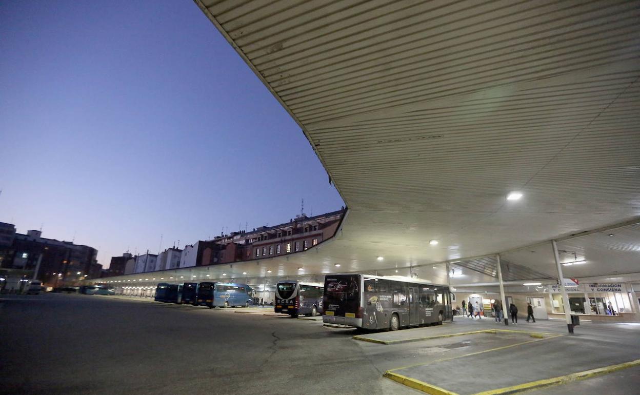 Estación de autobuses de Valladolid. 