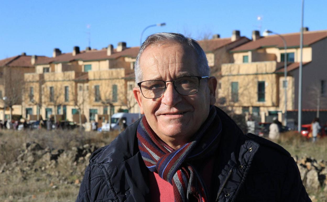 Vicente Calle, alcalde de La Lastrilla. 