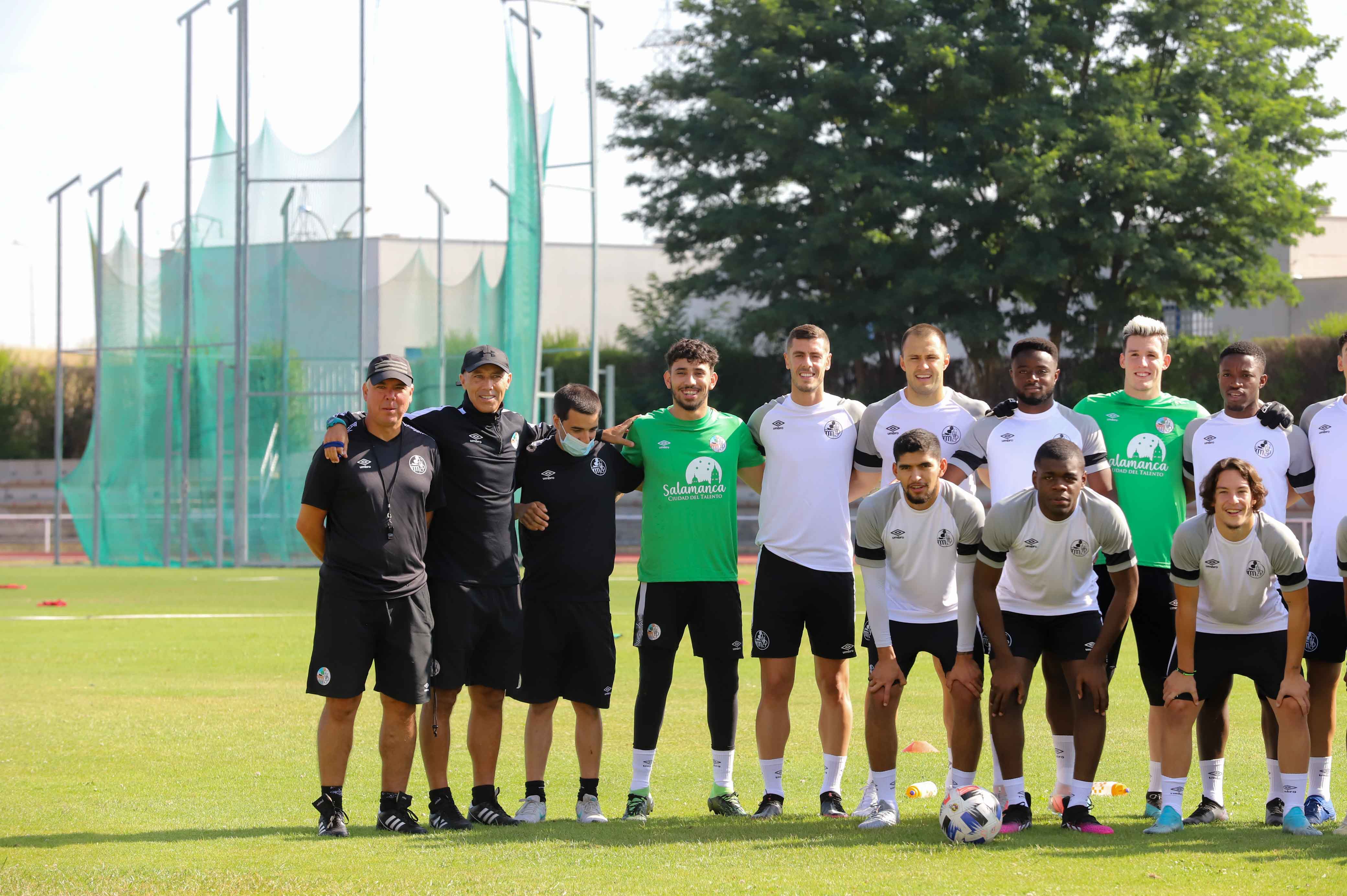 Primer entrenamiento del Salamanca UDS