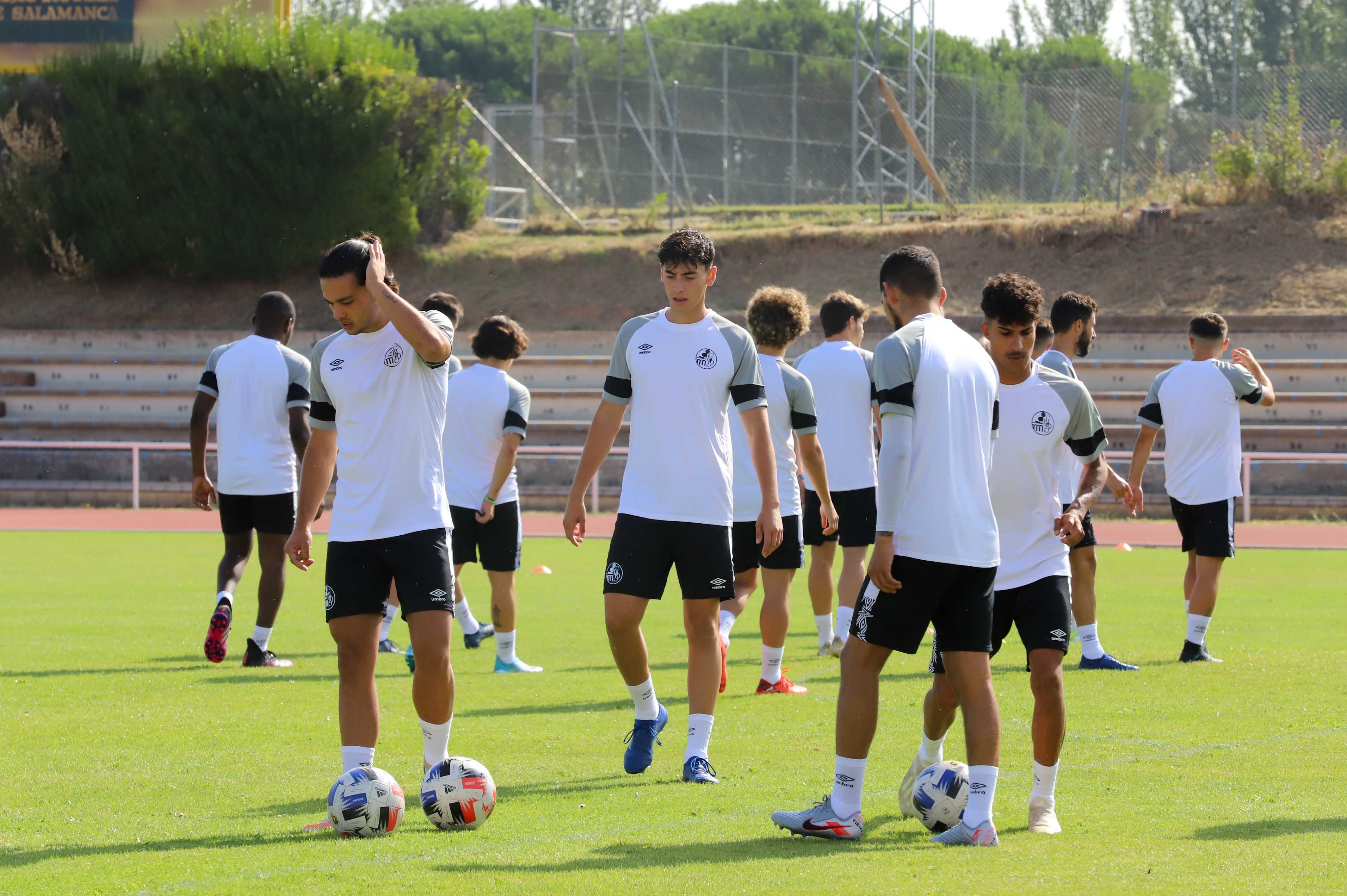 Primer entrenamiento del Salamanca UDS