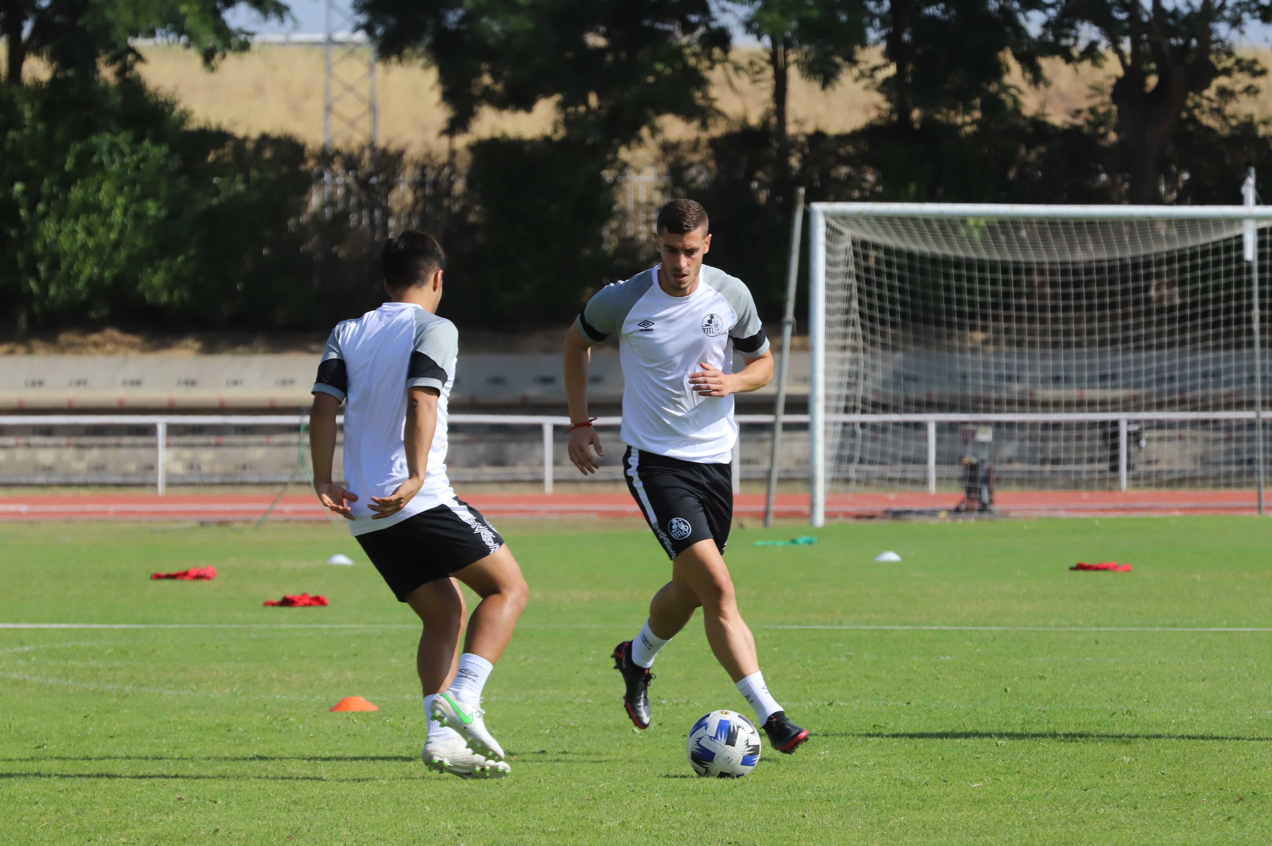 Primer entrenamiento del Salamanca UDS