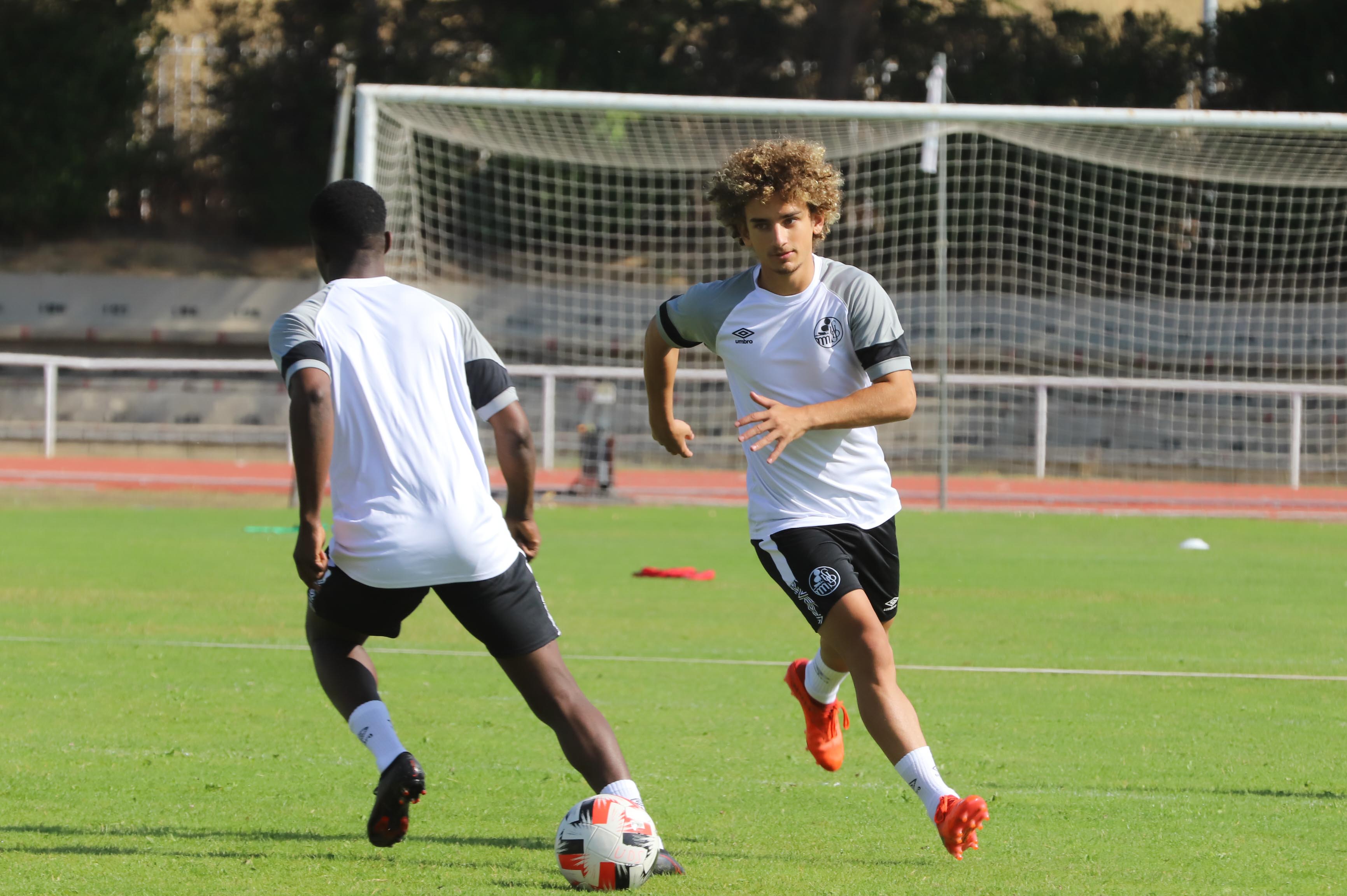 Primer entrenamiento del Salamanca UDS