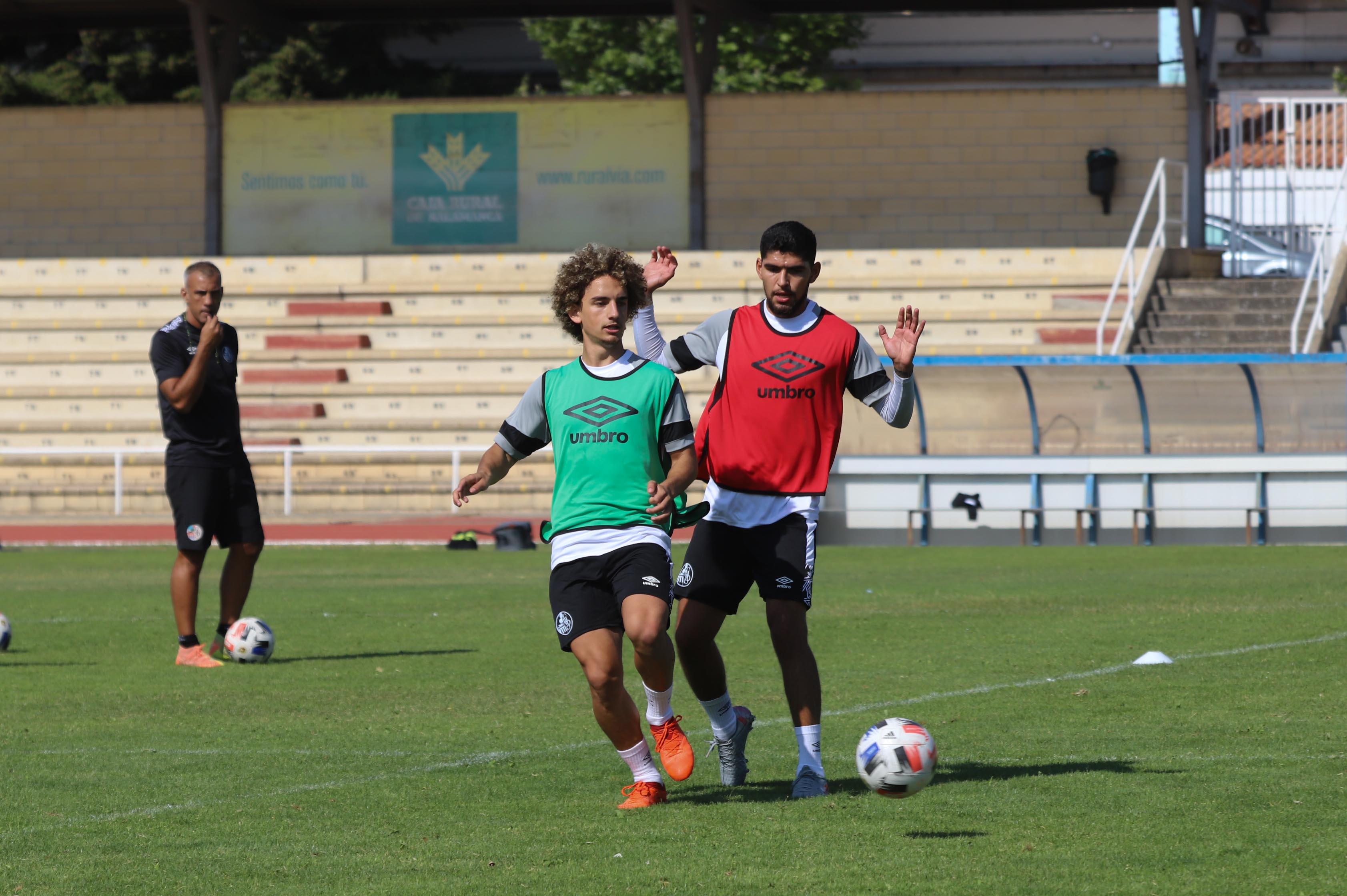 Primer entrenamiento del Salamanca UDS