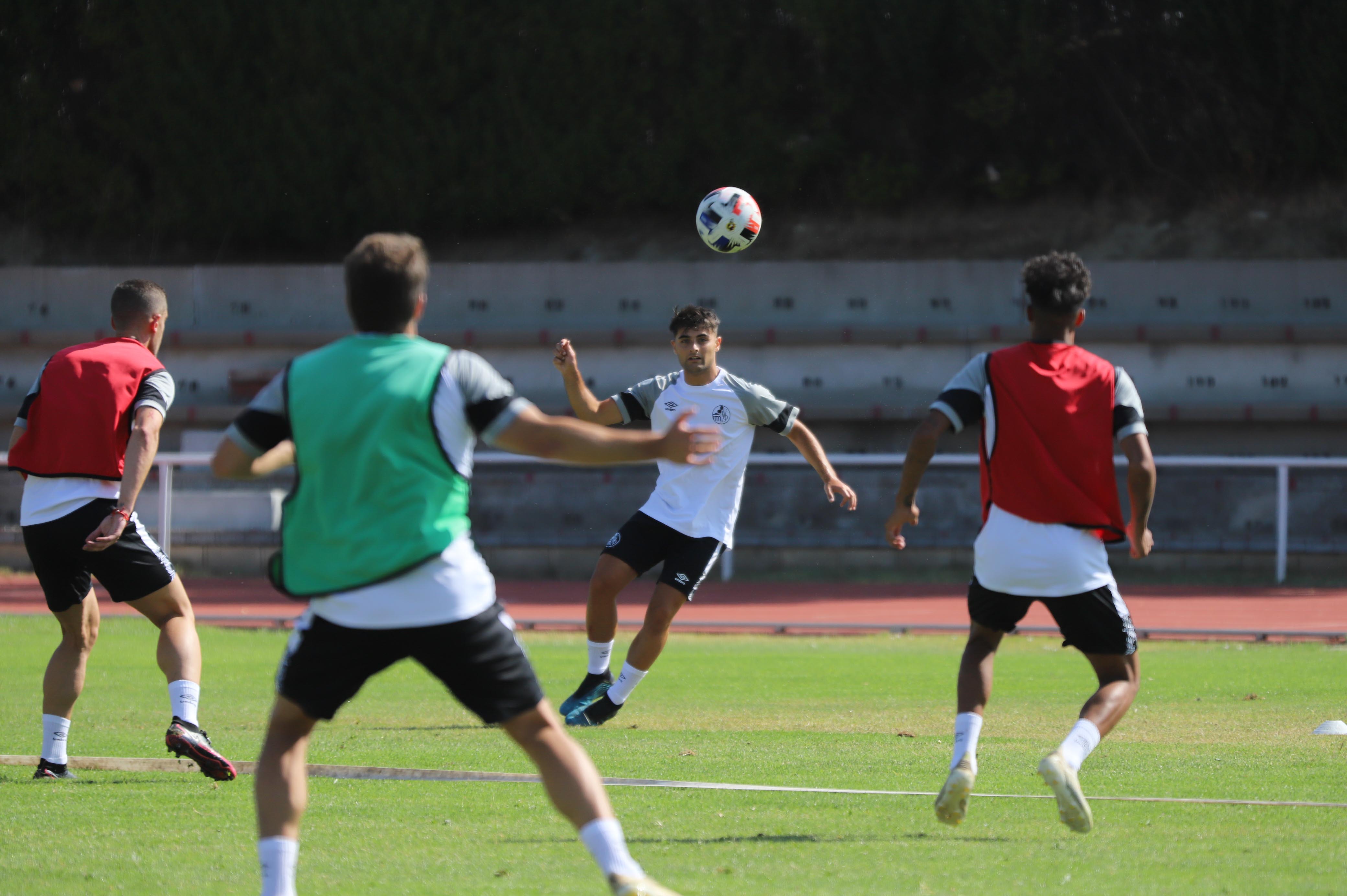 Primer entrenamiento del Salamanca UDS