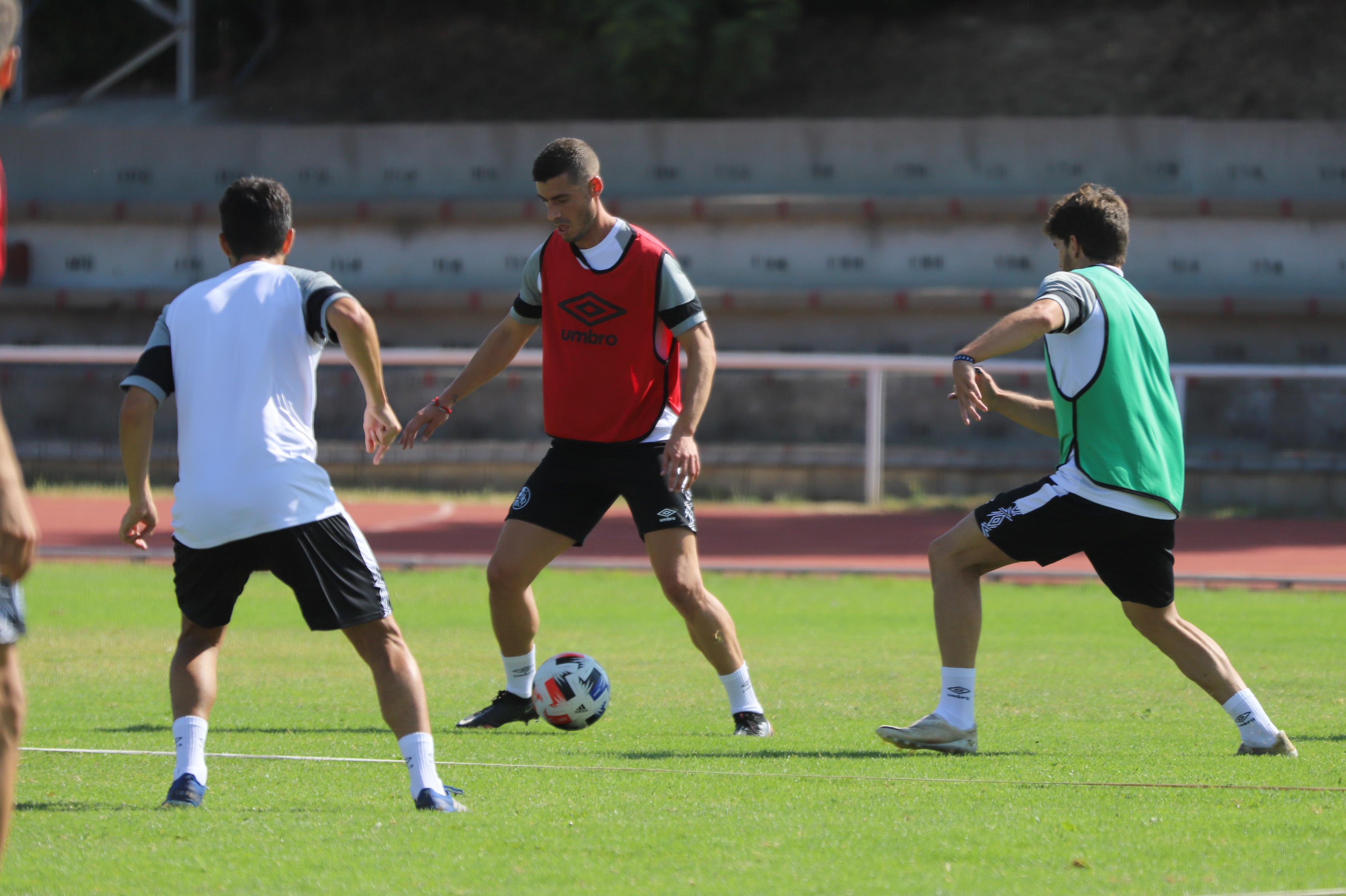 Primer entrenamiento del Salamanca UDS