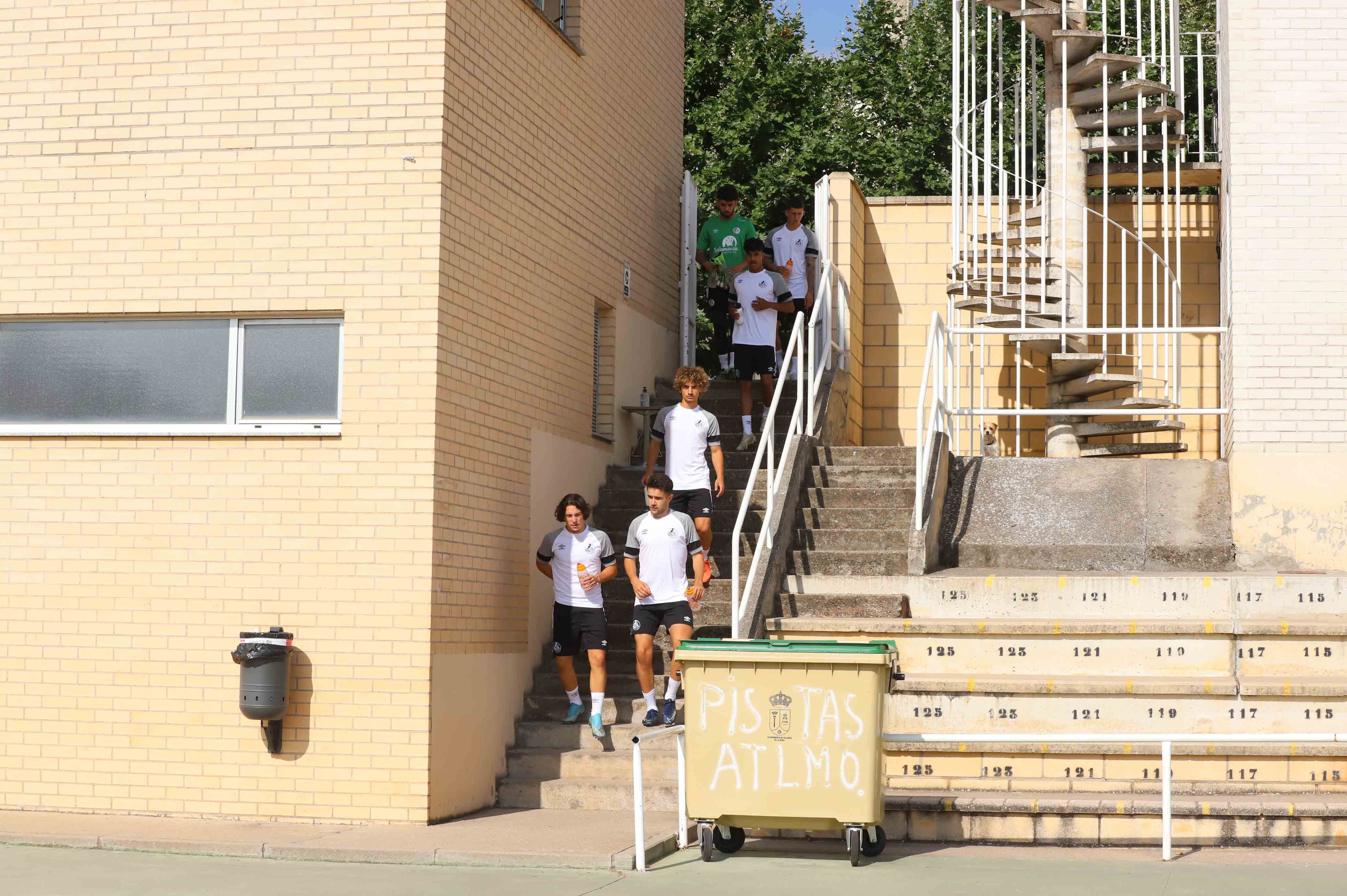 Primer entrenamiento del Salamanca UDS