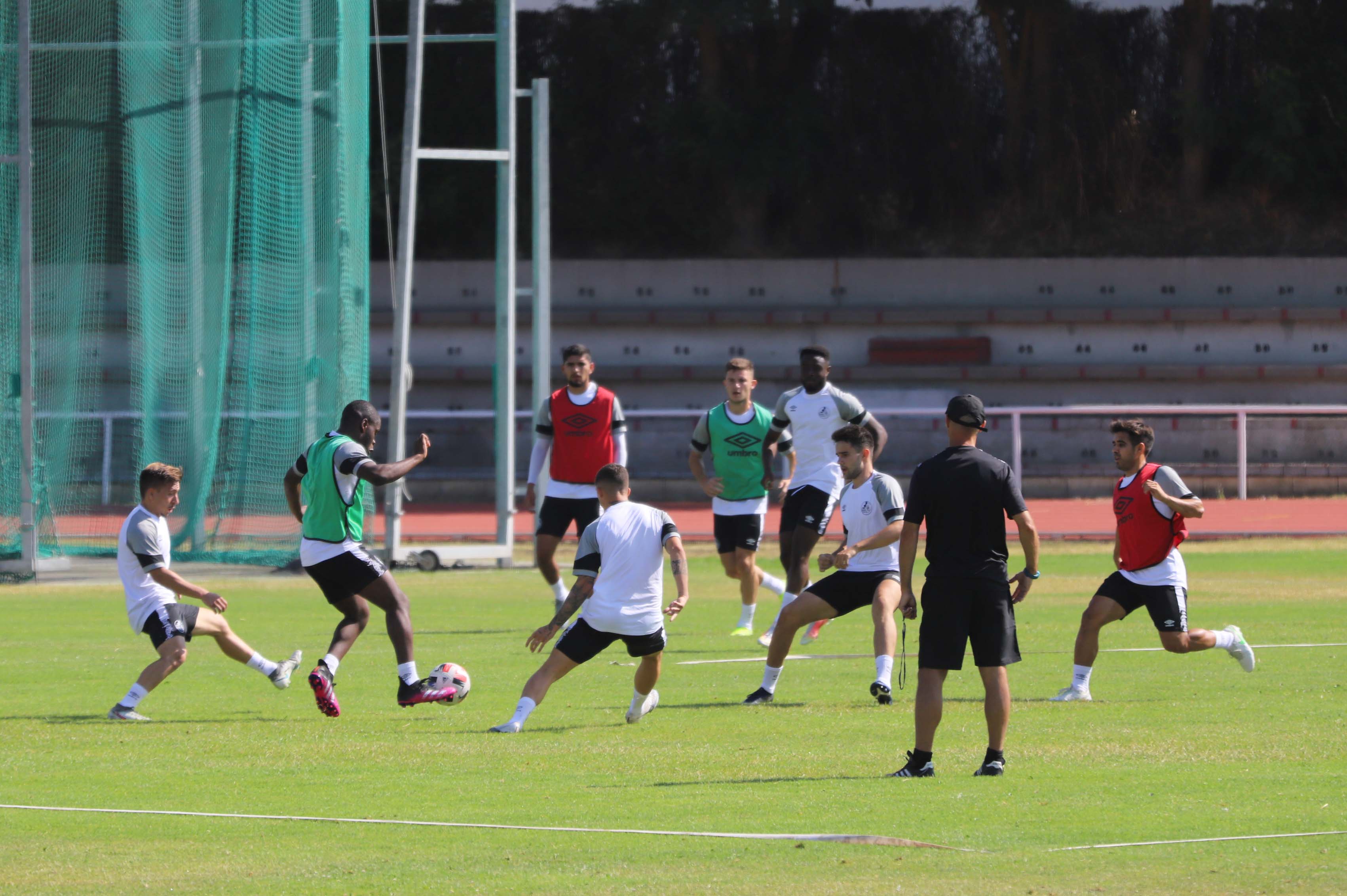 Primer entrenamiento del Salamanca UDS