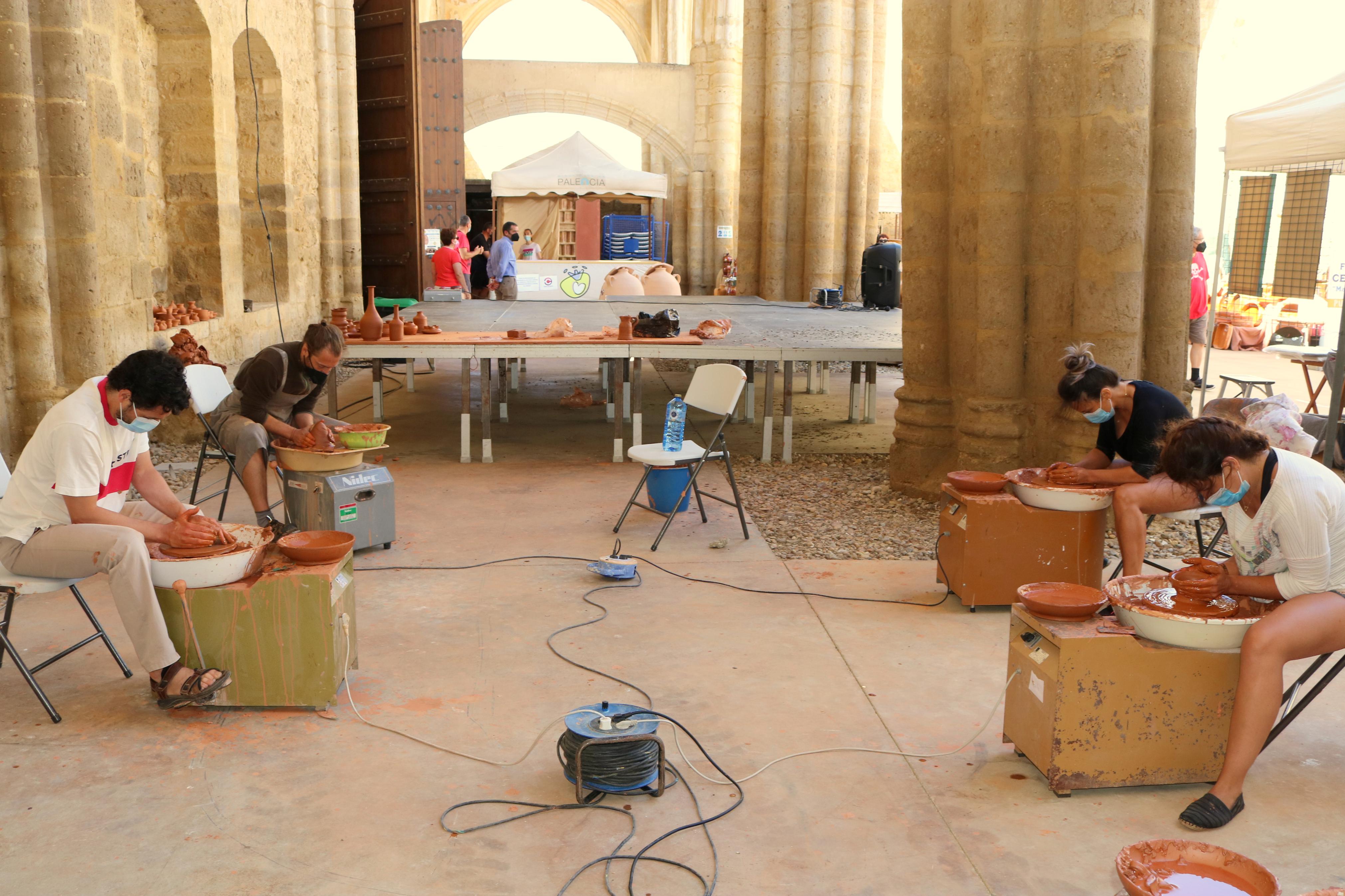 La Feria contó con un taller de torno y otros actos durante el fin de semana