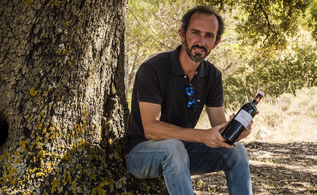 El bodeguero Rubén Iglesias. 