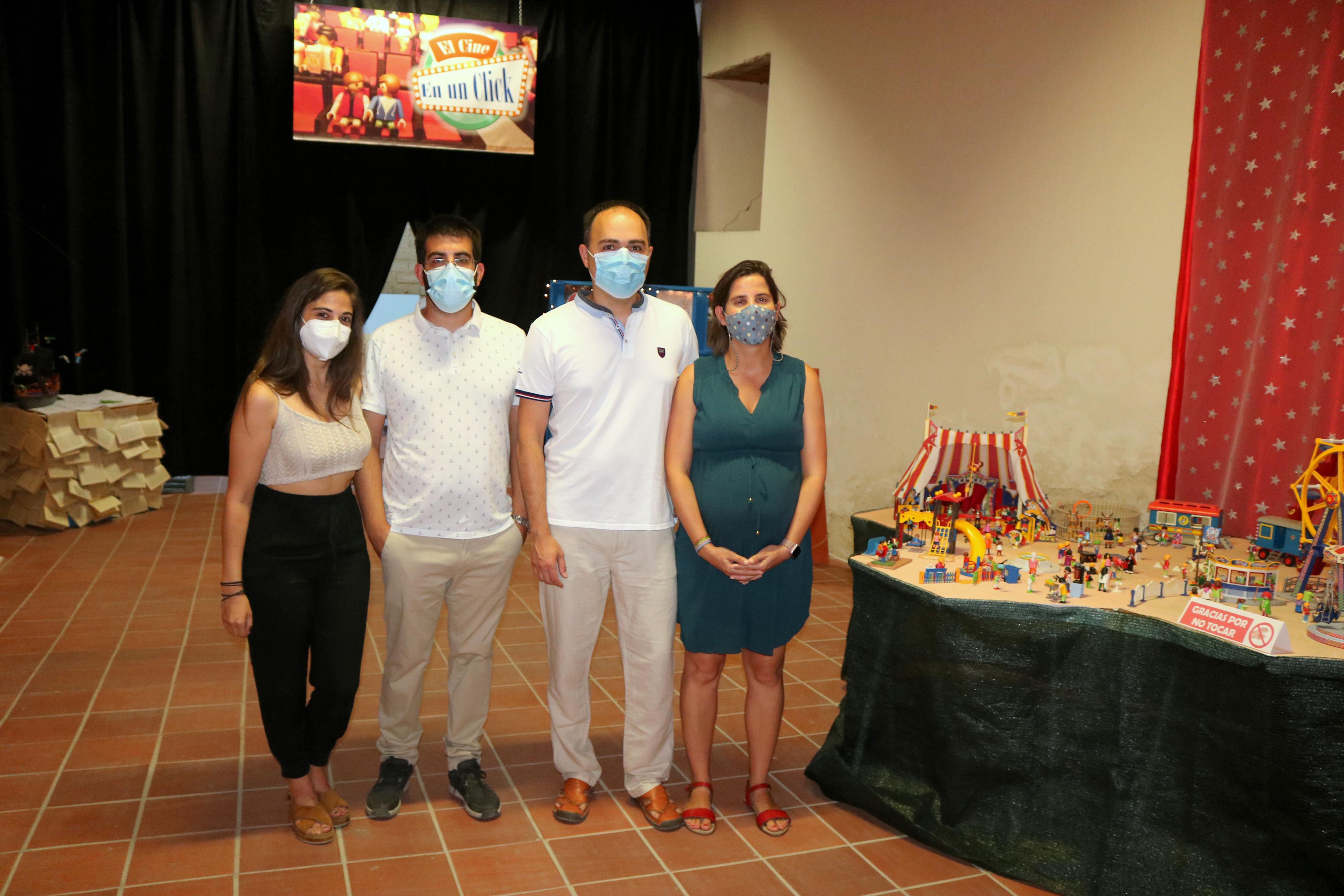 La exposición organizada por la Asociación 'Villaclick' puede visitarse en el Palacio de la Reina del Monasterio de Santa Clara de Calabazanos