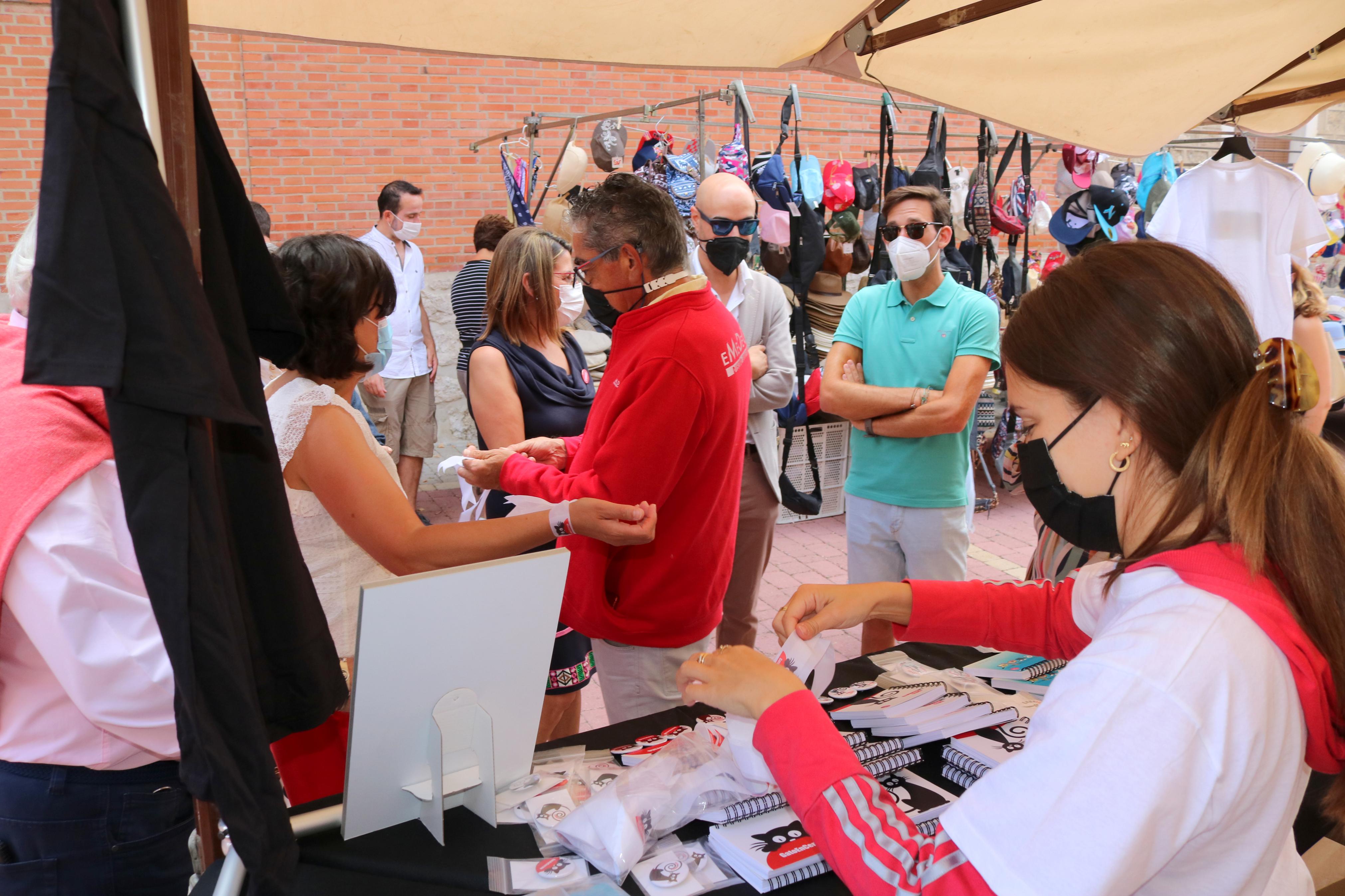 Alimentación y artesanía se dieron cita en Baltanás