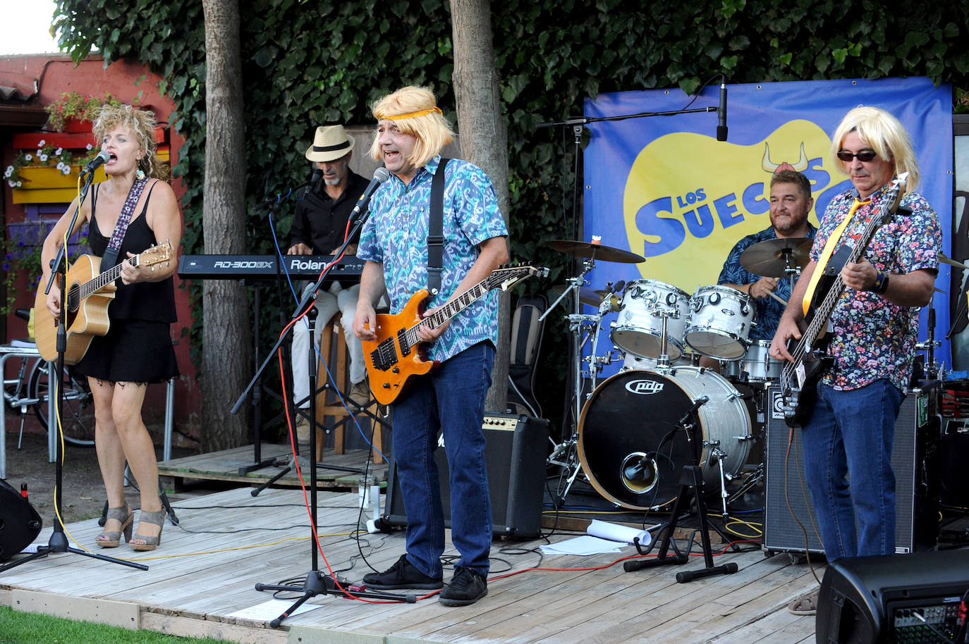 El concierto de Los Suecos, en Santovenia de Pisuerga.