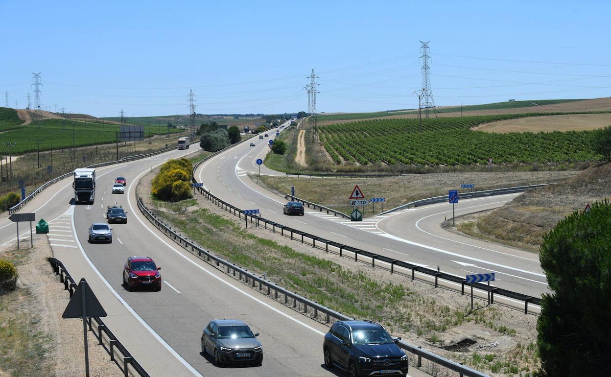 Operación salida en la A6, en Valladolid. 