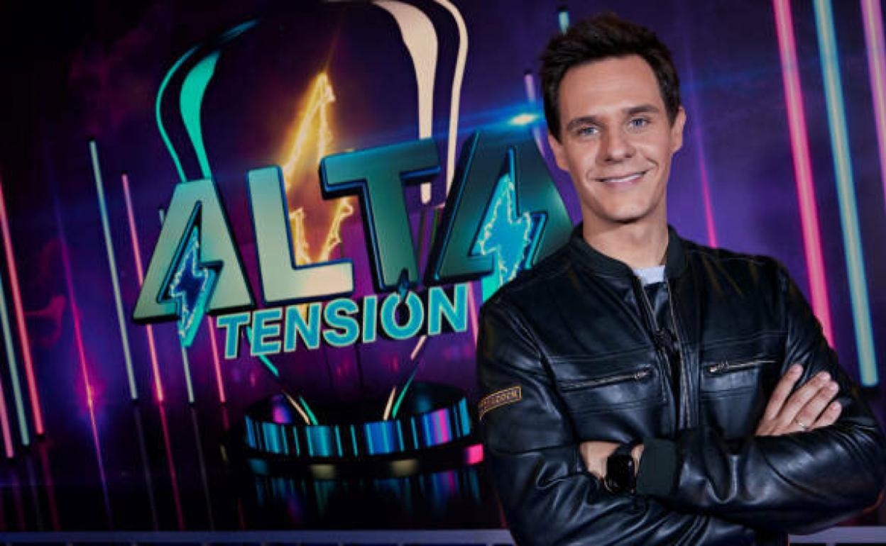 Chrisitan Gálvez, presentador de Alta Tensión. 