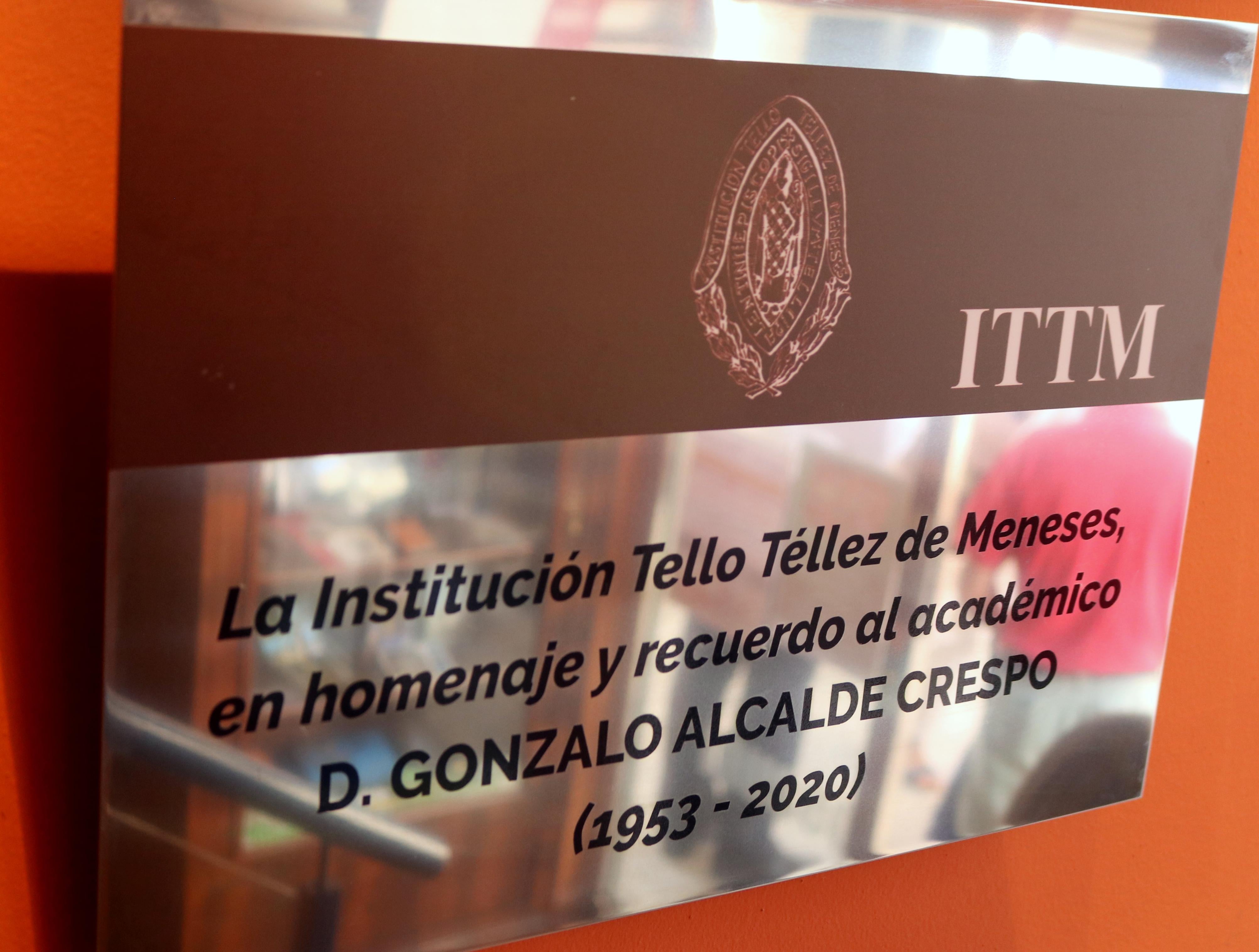 Baltanás recuerda a Gonzalo Alcalde Crespo