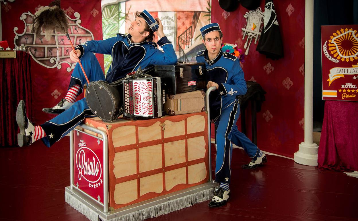 La compañía Titiritantes actuará hoy en La Alberca. 