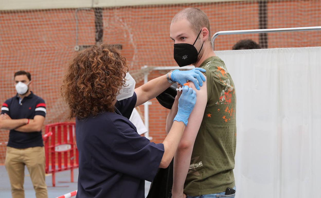 Vacunación en Campos Góticos. 