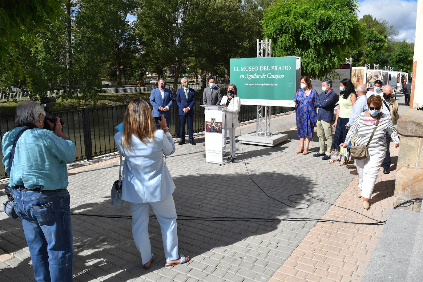 Fotos: Aguilar de Campoo inaugura la exposición &#039;El Prado en las calles&#039;