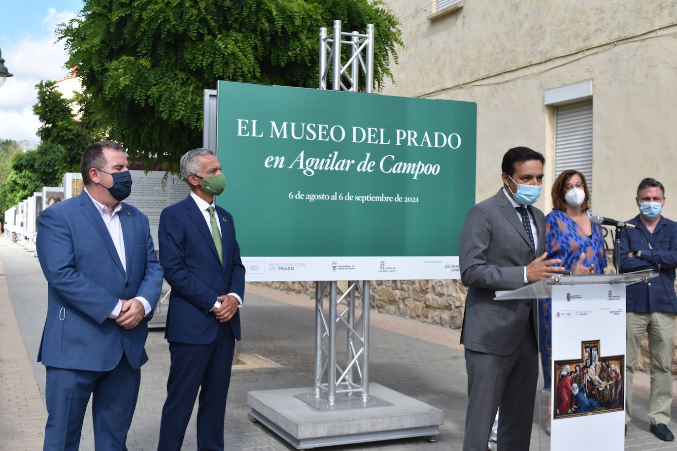 Fotos: Aguilar de Campoo inaugura la exposición &#039;El Prado en las calles&#039;