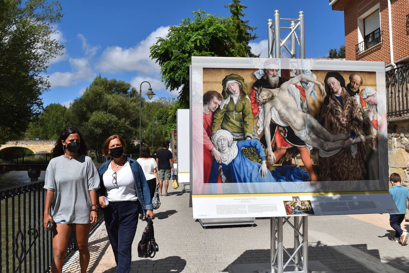 Fotos: Aguilar de Campoo inaugura la exposición &#039;El Prado en las calles&#039;