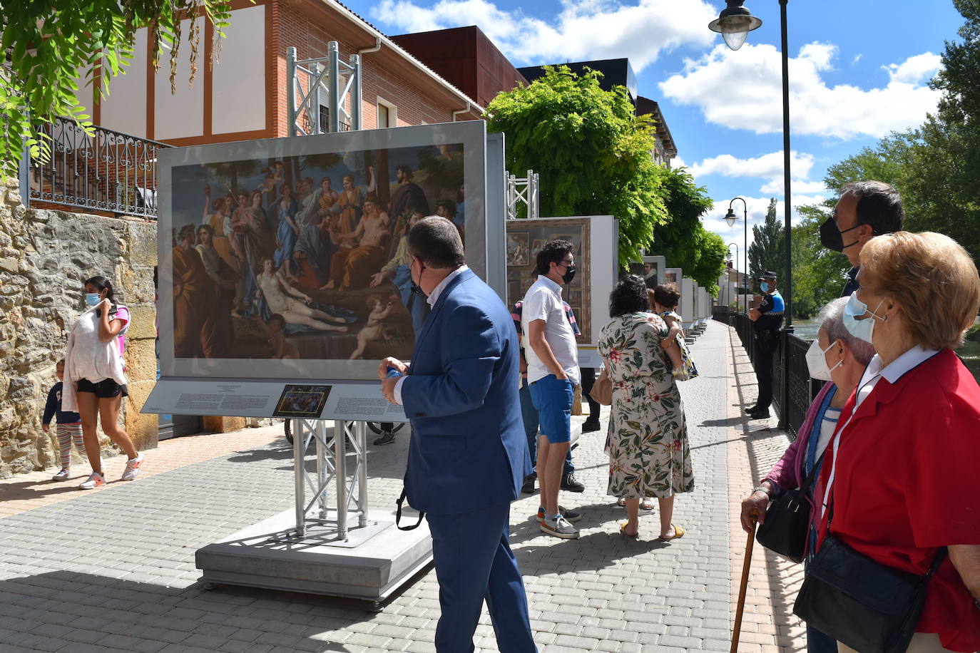 Fotos: Aguilar de Campoo inaugura la exposición &#039;El Prado en las calles&#039;