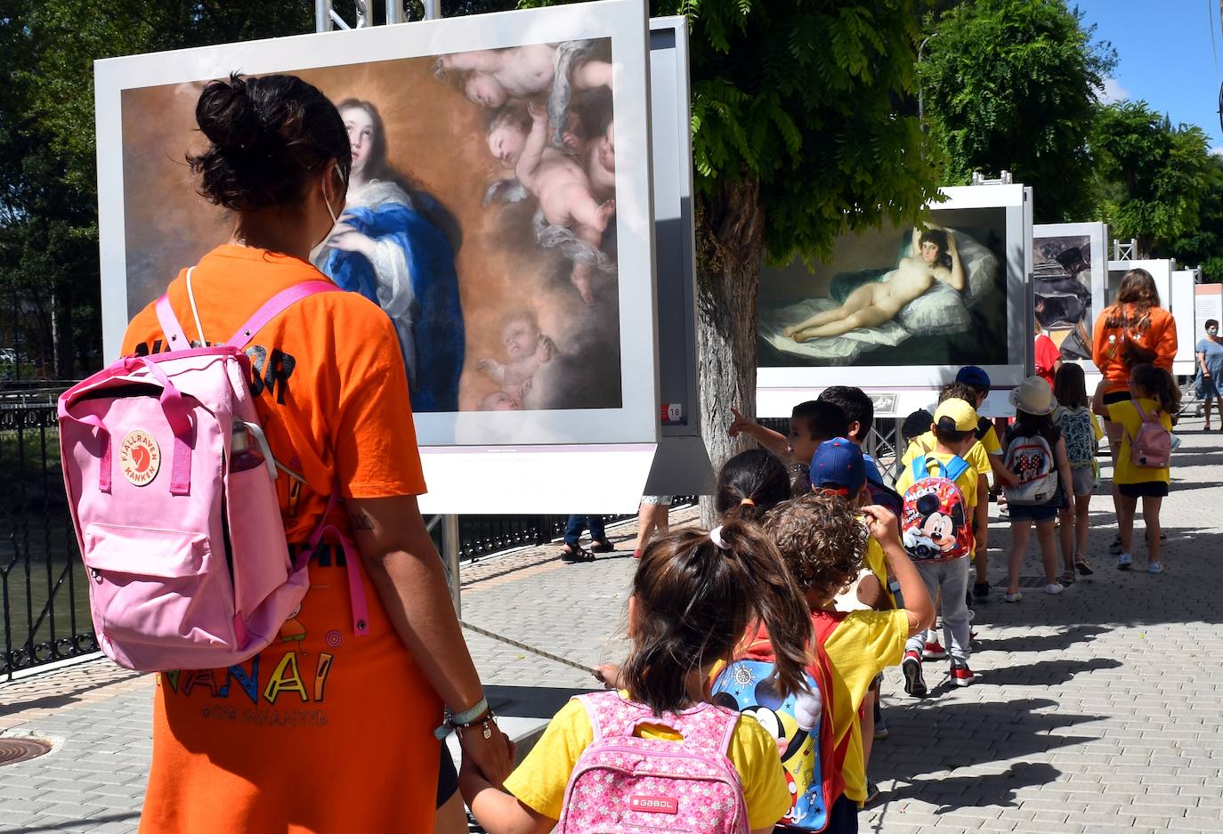 Fotos: Aguilar de Campoo inaugura la exposición &#039;El Prado en las calles&#039;