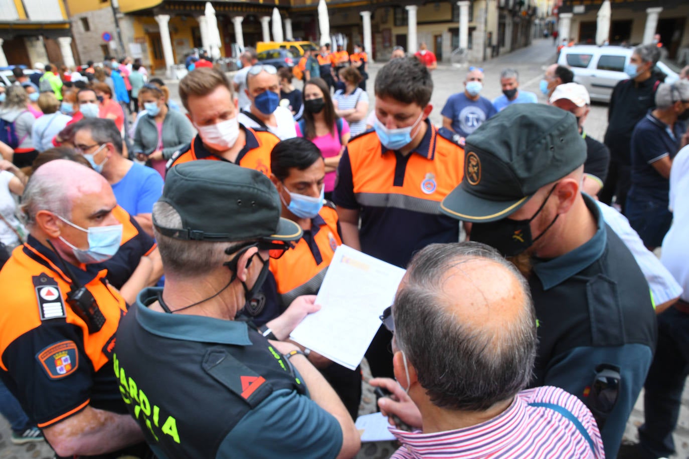 Fotos: Batida en Tordesillas para encontrar al anciano desaparecido
