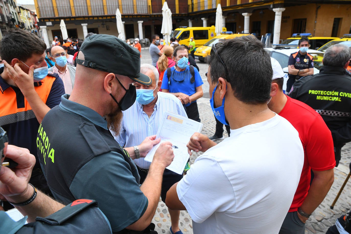 Fotos: Batida en Tordesillas para encontrar al anciano desaparecido