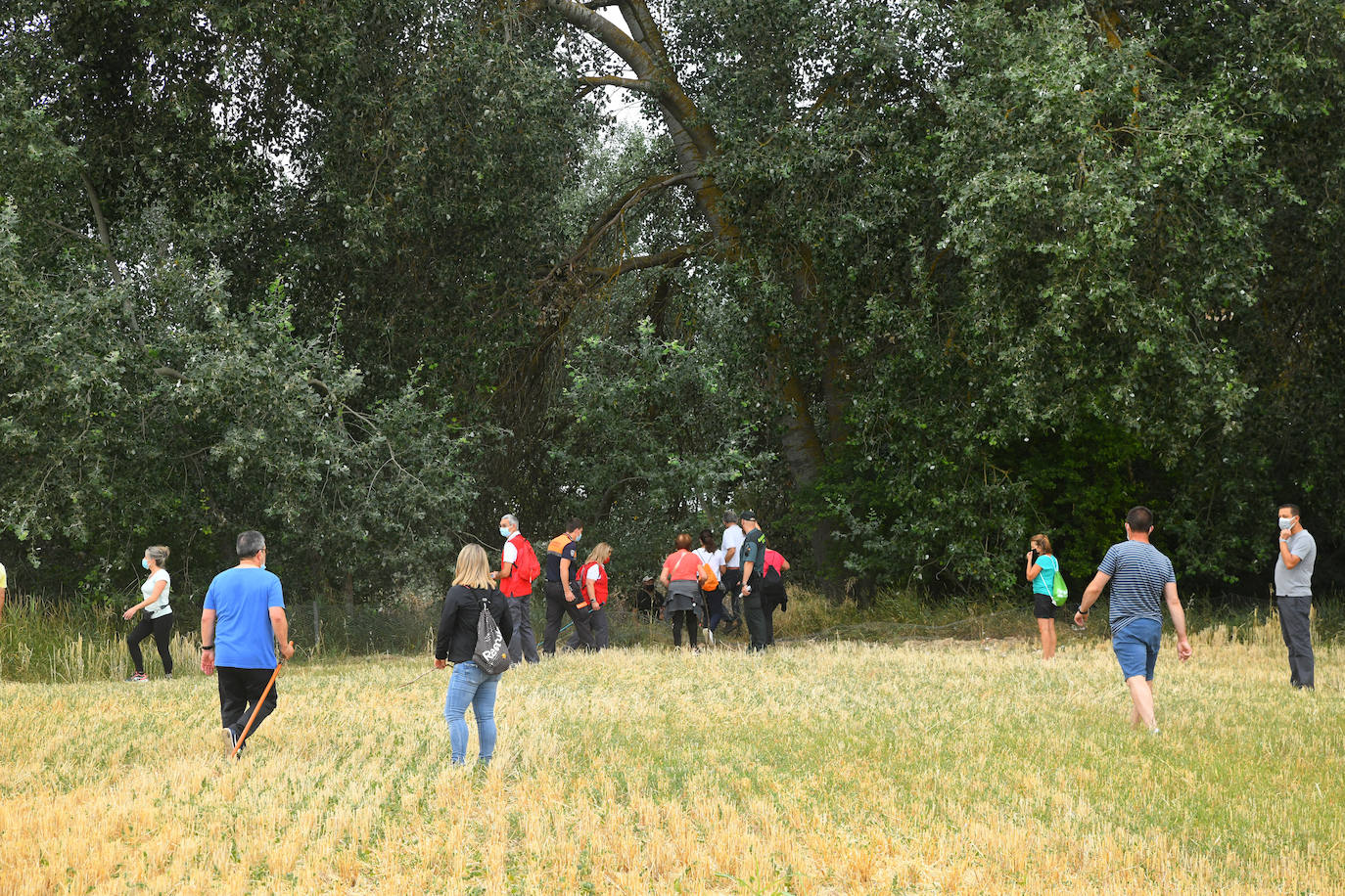 Fotos: Batida en Tordesillas para encontrar al anciano desaparecido