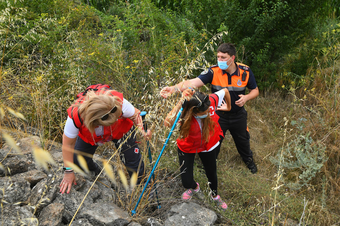 Fotos: Batida en Tordesillas para encontrar al anciano desaparecido