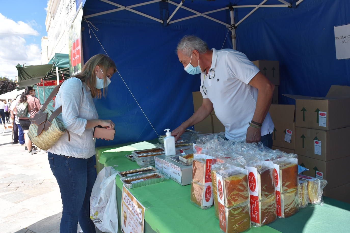 Después de que se cancelase el año pasado por la pandemia, vuelve la feria con menos vendedores y sin actividades paralelas