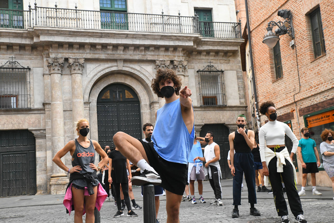 Fotos: Primeros ensayos antes del rodaje en Valladolid del musical &#039;Voy a pasármelo bien&#039;