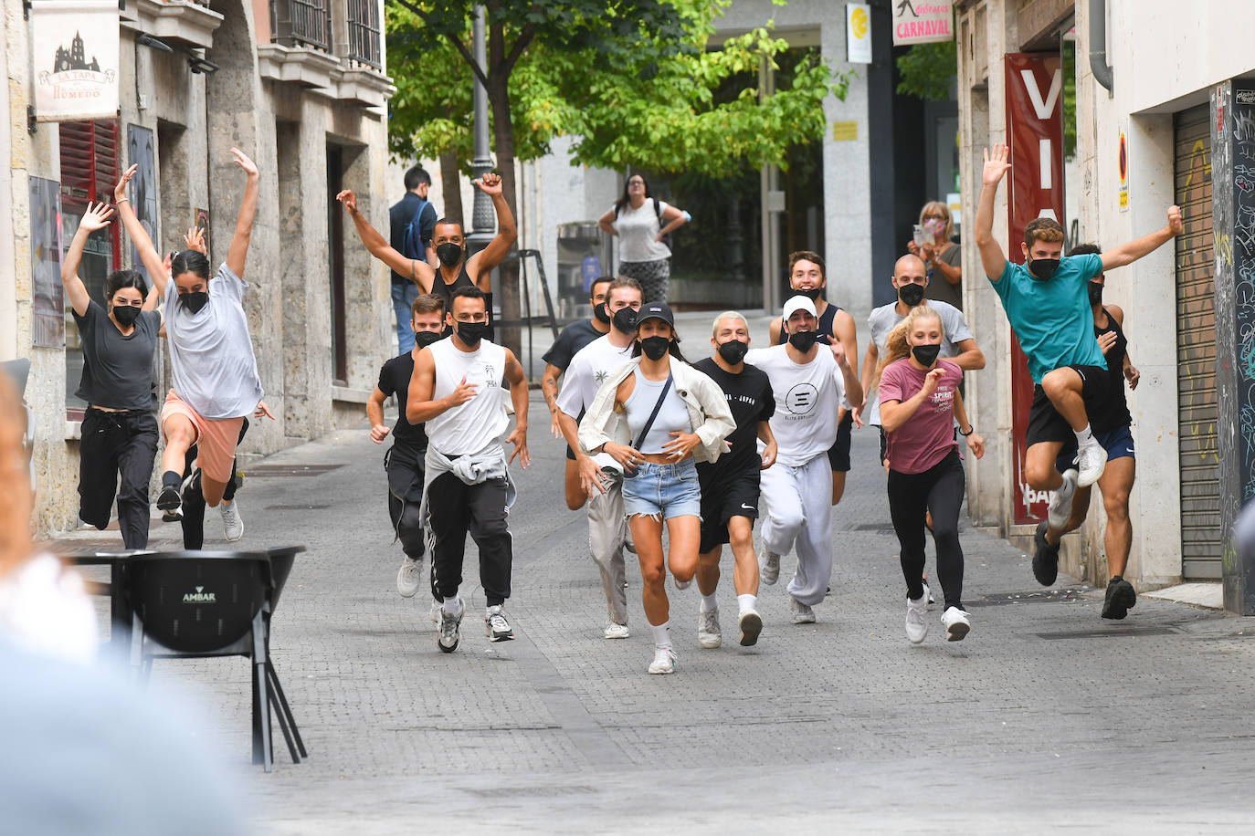 Fotos: Primeros ensayos antes del rodaje en Valladolid del musical &#039;Voy a pasármelo bien&#039;