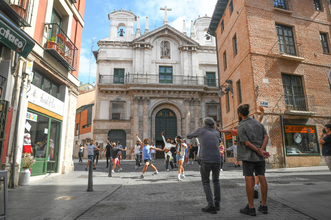 Fotos: Primeros ensayos antes del rodaje en Valladolid del musical &#039;Voy a pasármelo bien&#039;