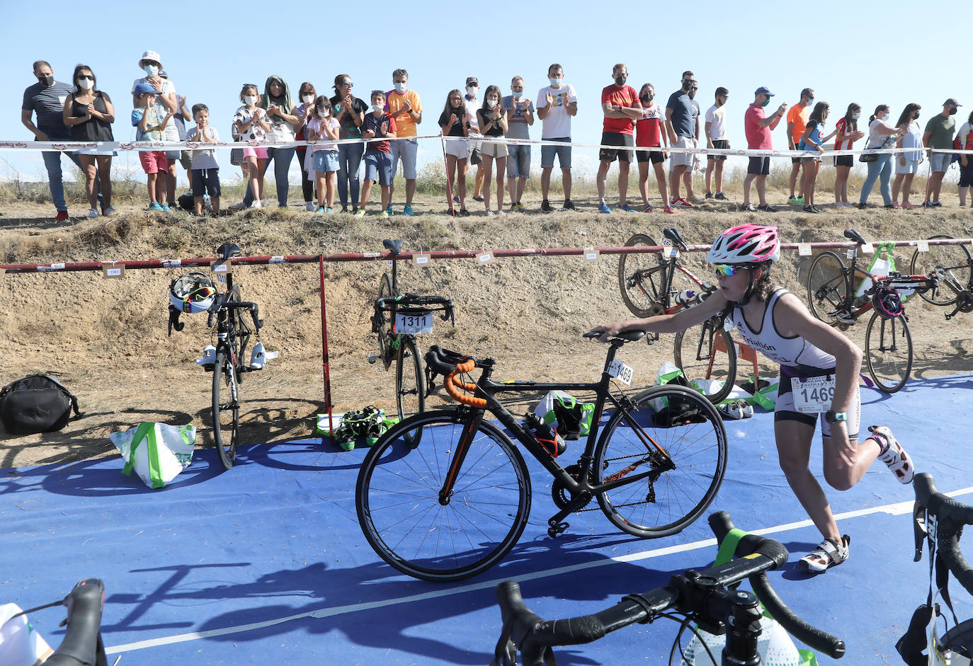 Astudillo acogió la tercera cita del Circuito de Trialtón de la Diputación, que concluye en Lantadilla el 21 de agosto