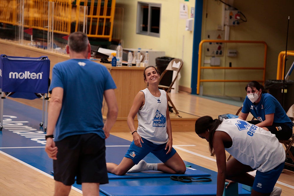 Fotos: Primer entrenamiento del CB Avenida 21/22