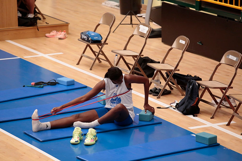 Fotos: Primer entrenamiento del CB Avenida 21/22