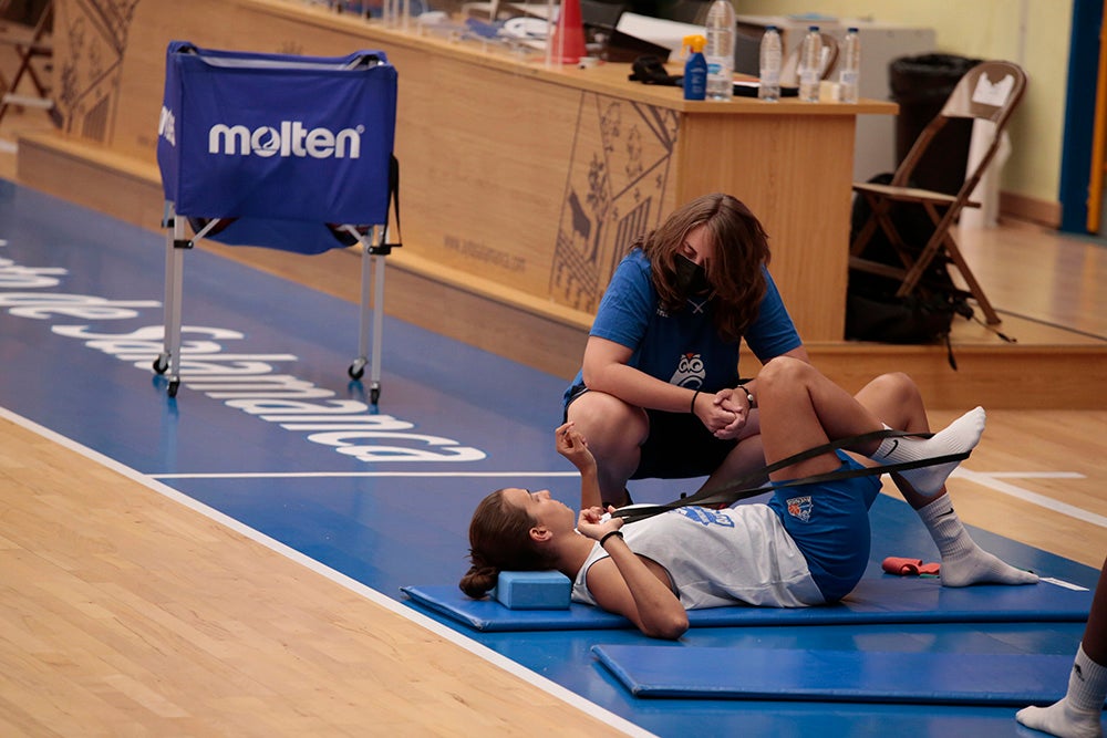 Fotos: Primer entrenamiento del CB Avenida 21/22