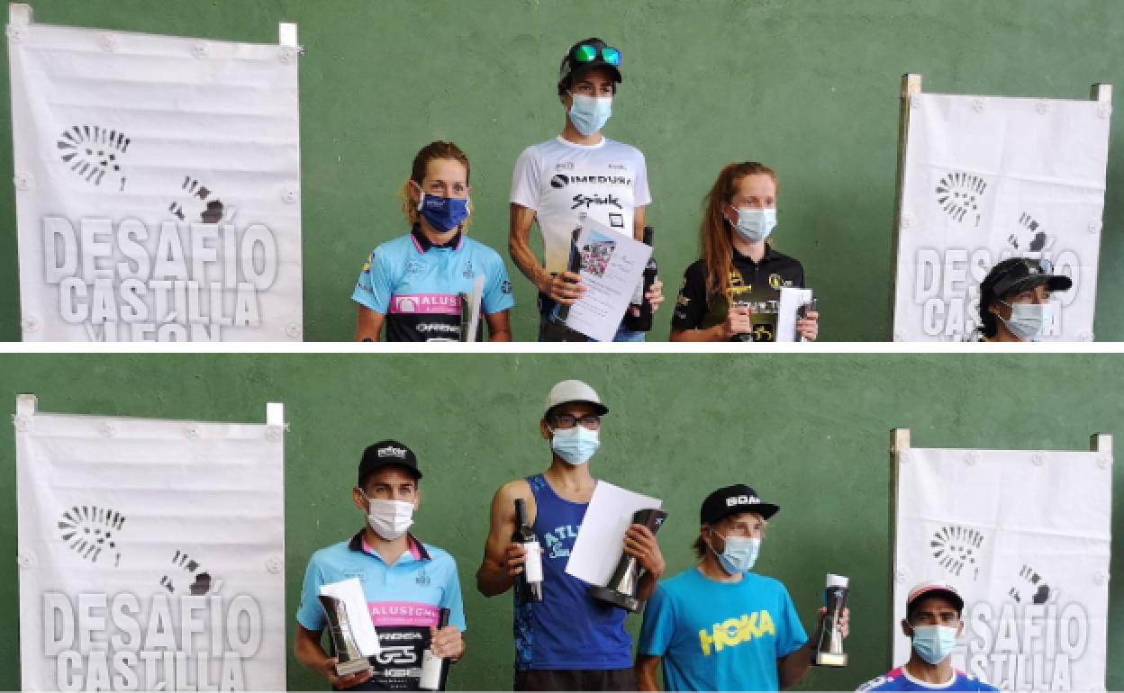 Los podios en Media Distancia