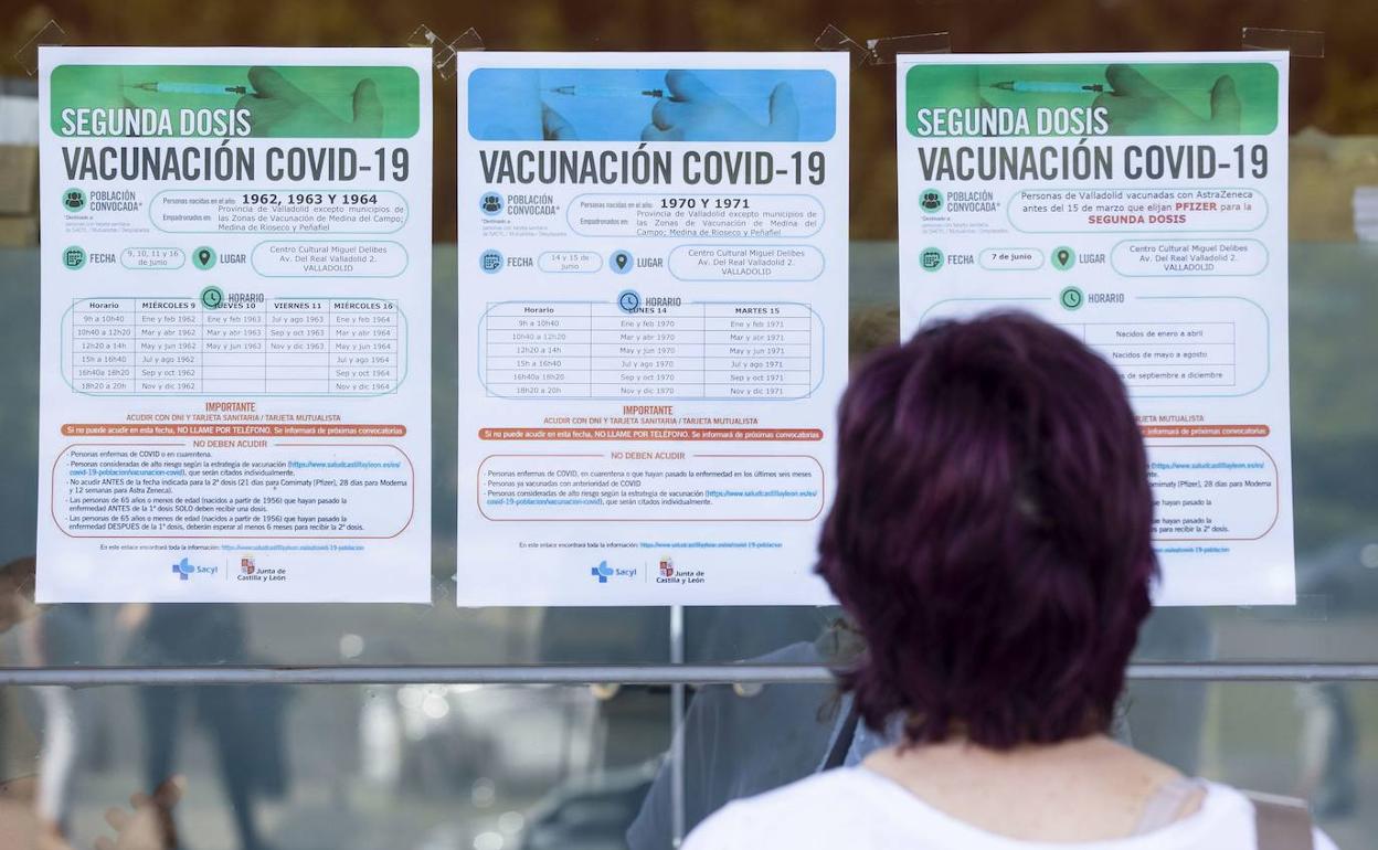 Castilla y León pone en marcha la autocita para vacunarse frente al coronavirus