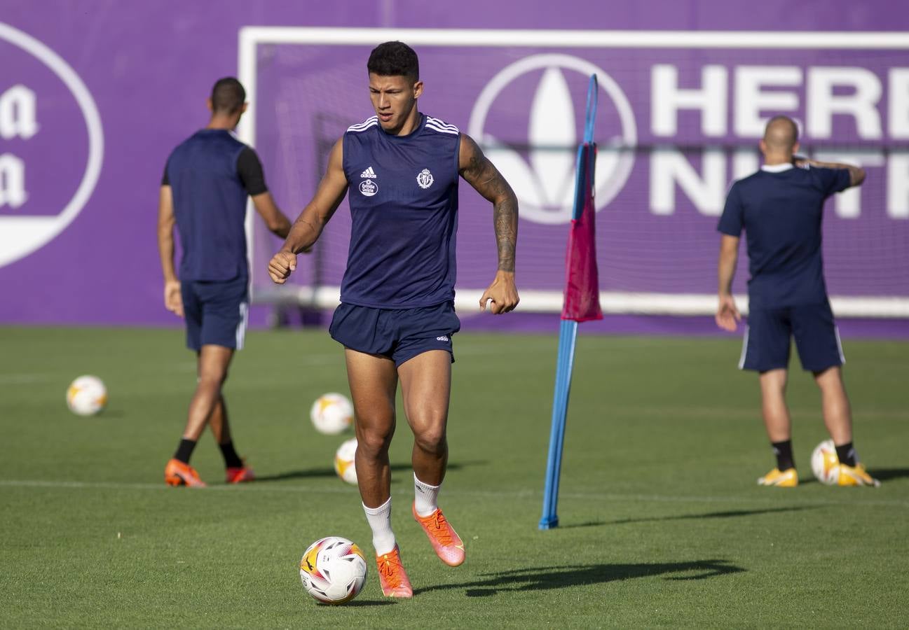 Fotos: Entrenamiento del Real Valladolid en el estadio José Zorrilla