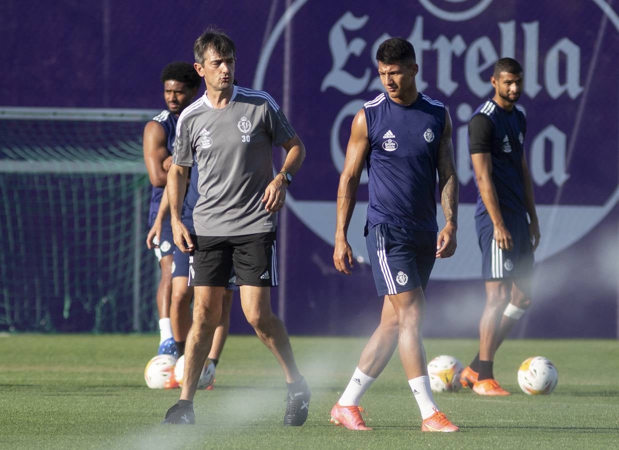 Fotos: Entrenamiento del Real Valladolid en el estadio José Zorrilla