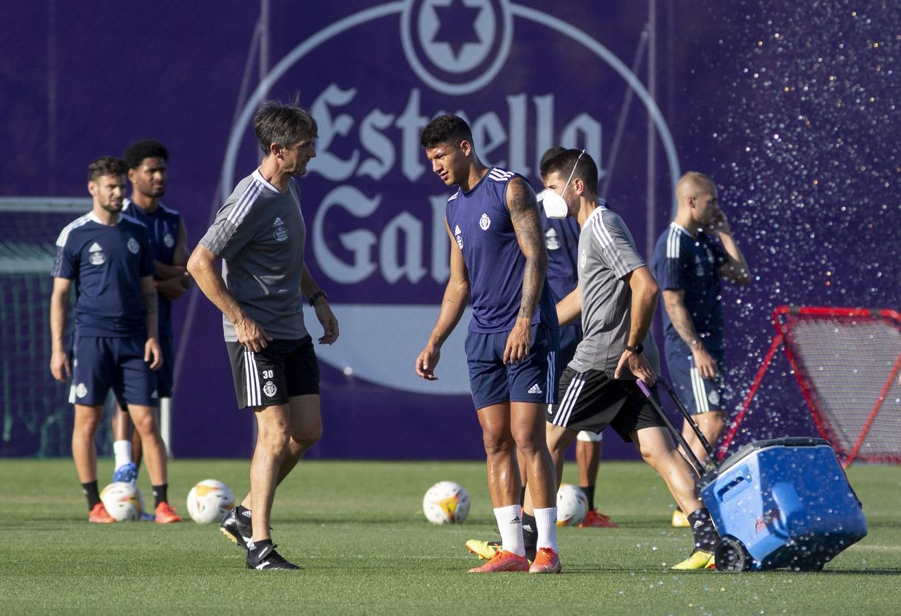 Fotos: Entrenamiento del Real Valladolid en el estadio José Zorrilla