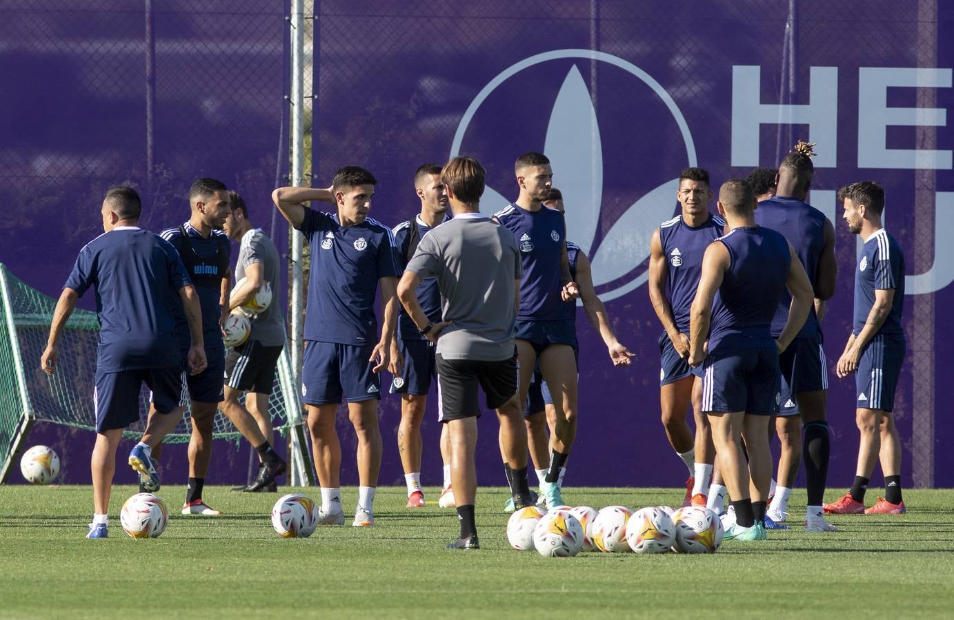 Fotos: Entrenamiento del Real Valladolid en el estadio José Zorrilla