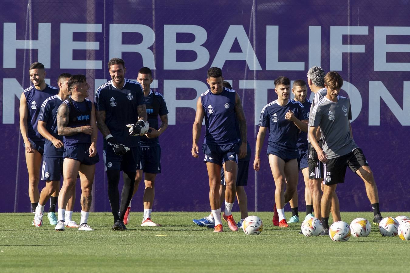 Fotos: Entrenamiento del Real Valladolid en el estadio José Zorrilla