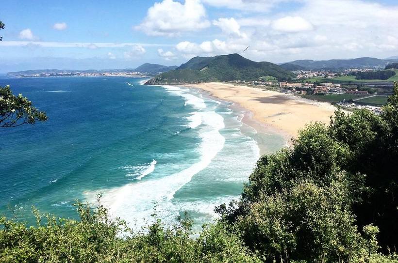 Playa de Berria. Santoña