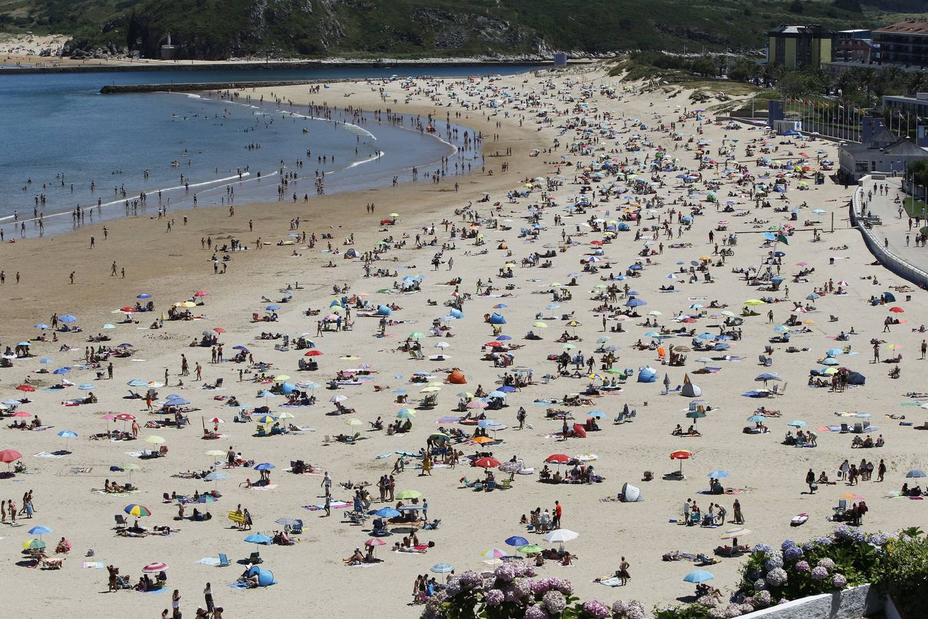 Playa de la Concha. Suances